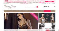 Desktop Screenshot of beautesecrete.com